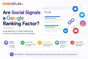 Are social signals a Google ranking factor? | FAQ
