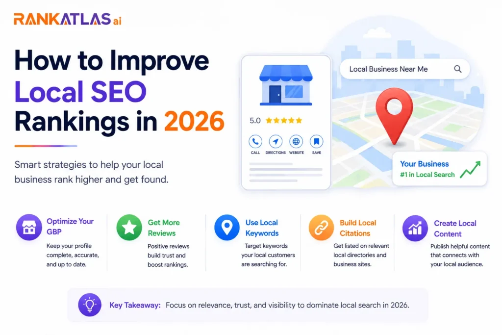 How to improve local seo rankings in 2026? | FAQ