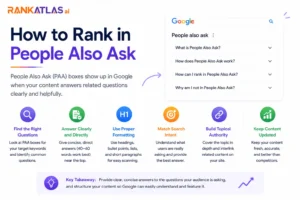 How to rank in people also ask? | FAQ